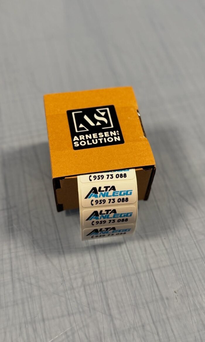 Verktøymerker med sterk lim