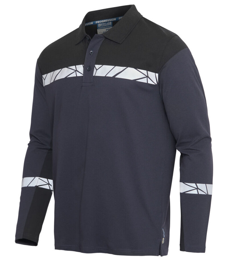7004 Polo Pique LS PGL - Bilde 5
